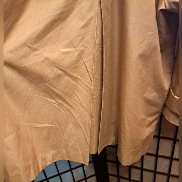 London Fog Collection Cream Button Up Jacket With Hood - Picture 6 of 15